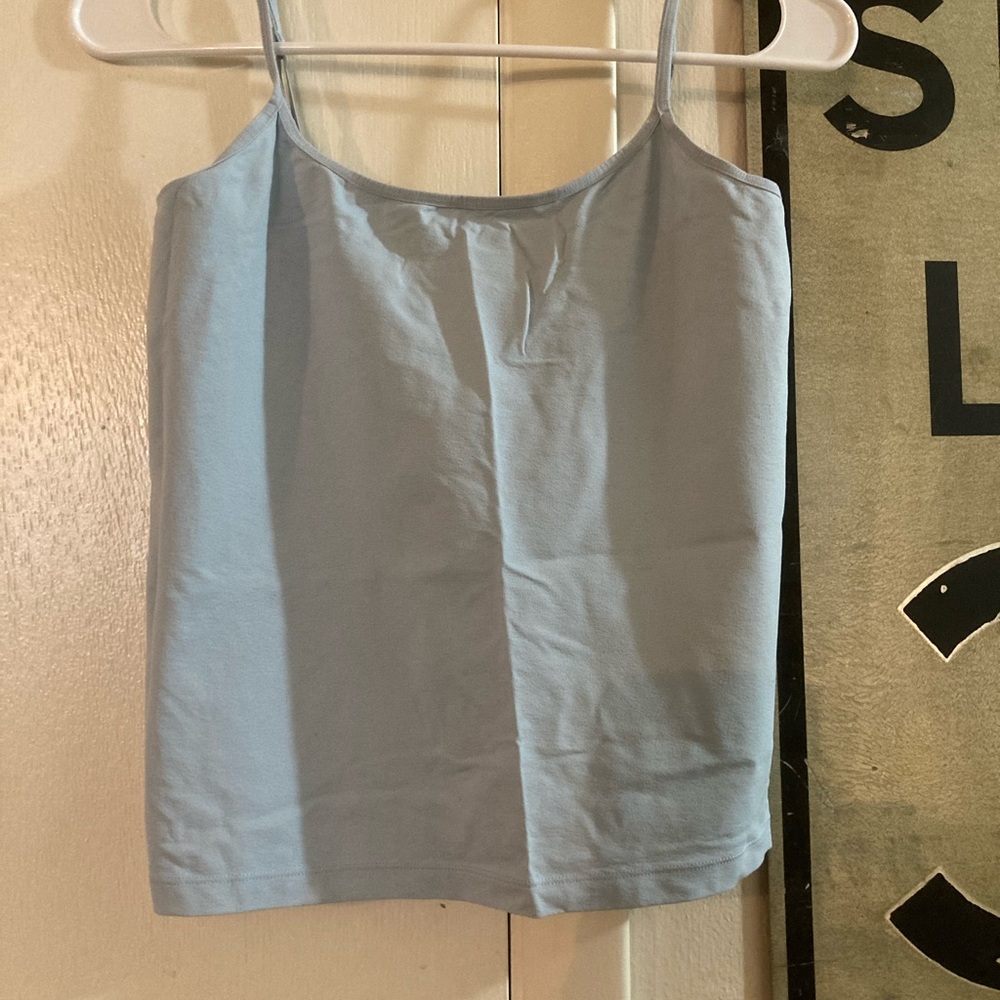 Worn once Ann Taylor baby blue tank